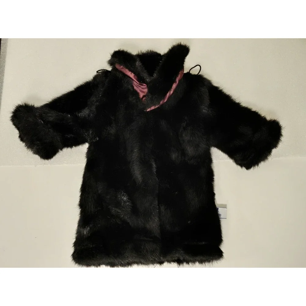Carousel by Guy Faux‎ Fur Doll Teddy Bear Coat 14